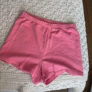 TNA Airy Fleece Pink Women's Shorts